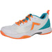 5400-WHAQ Tyrol Men's Velocity-V Pickleball Shoes (White/Aqua) - Left