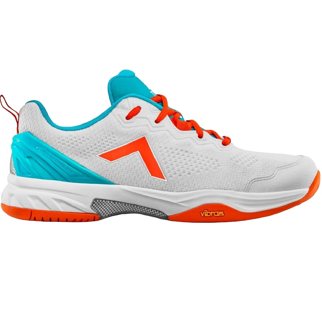5400-WHAQ Tyrol Men's Velocity-V Pickleball Shoes (White/Aqua)