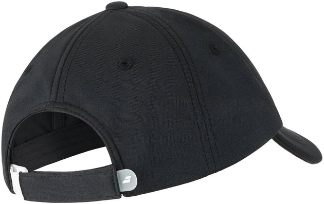 5UB1221-2000 Babolat Unisex Pure Logo Tennis Hat (Black)