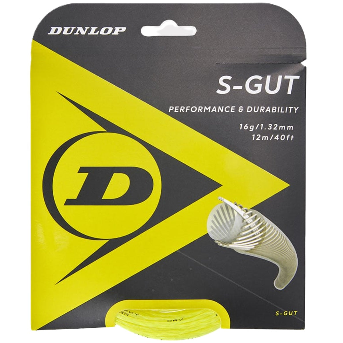 Dunlop S-Gut 16g Tennis String (Set)