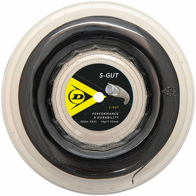 6248-16 Dunlop S-Gut 16g Tennis String (Reel)