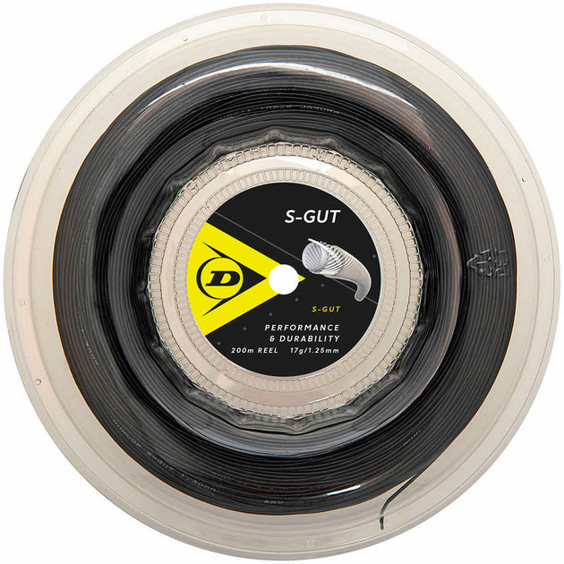 6248-17 Dunlop S-Gut 17g Tennis String (Reel)
