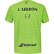 6MF26012-8013_Babolat_Mens_Replica_Lebron_Crew_Neck_Padel_Tee_Flash_Green_