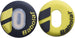 700040-142 Babolat Custom Damp Feel Vibration Dampener x2 (Black/Yellow)
