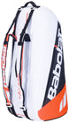 751226-374MY Babolat Pure Strike Racquet Holder x6 Tennis Bag (White/Red)