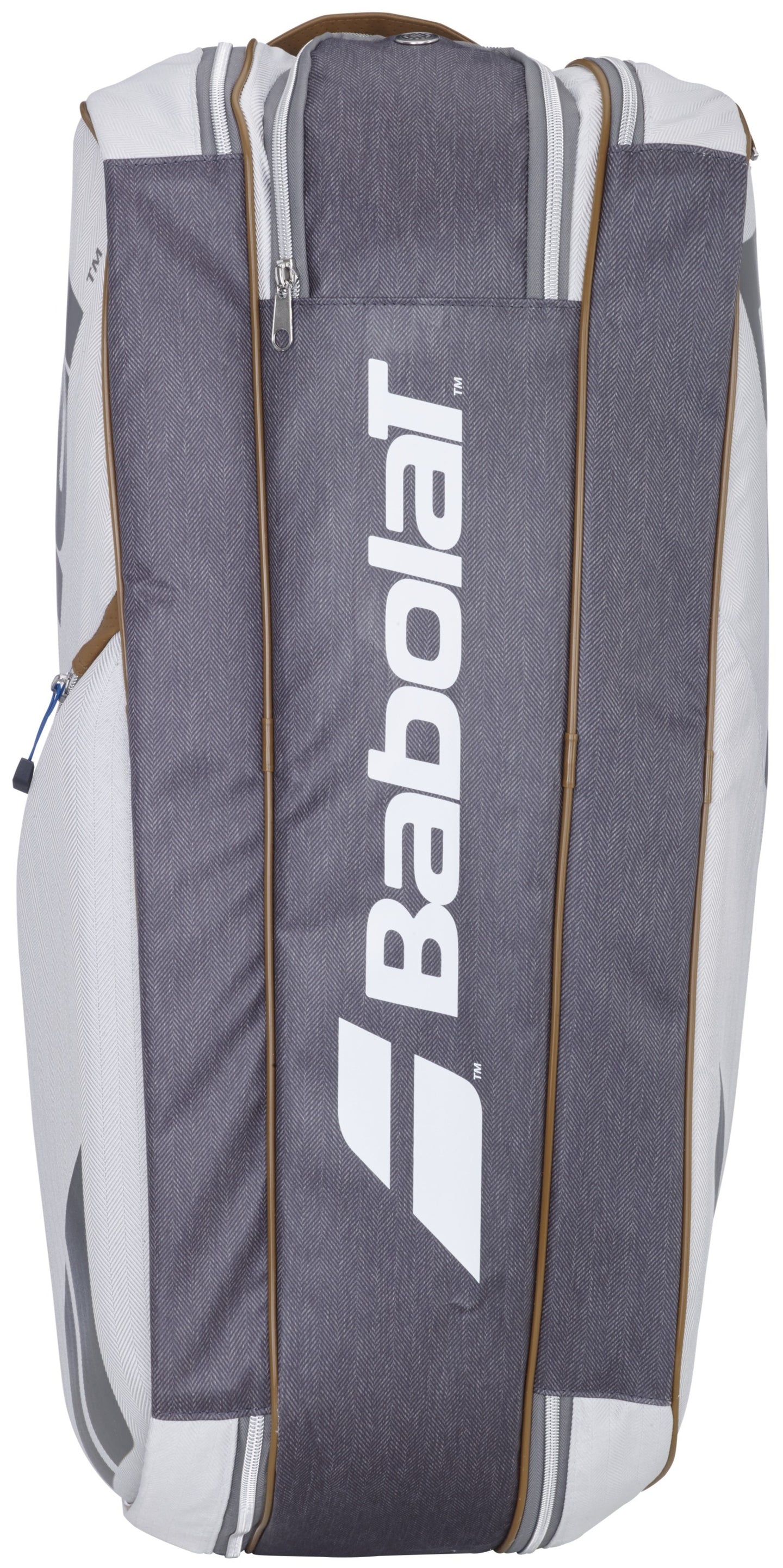 751230-101MY Babolat Pure Wimbledon Racquet Holder x6 Tennis Bag (White)