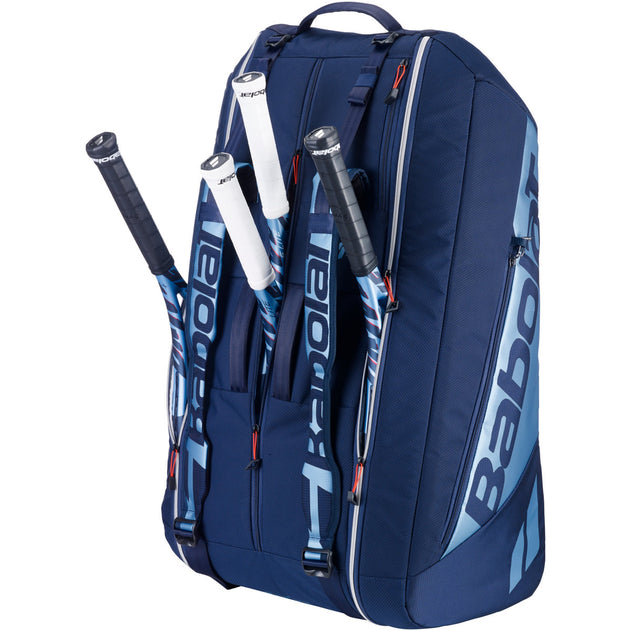 Babolat Pure Drive Racquet Holder 12-Pack 11th Gen Tennis Bag (Blue)