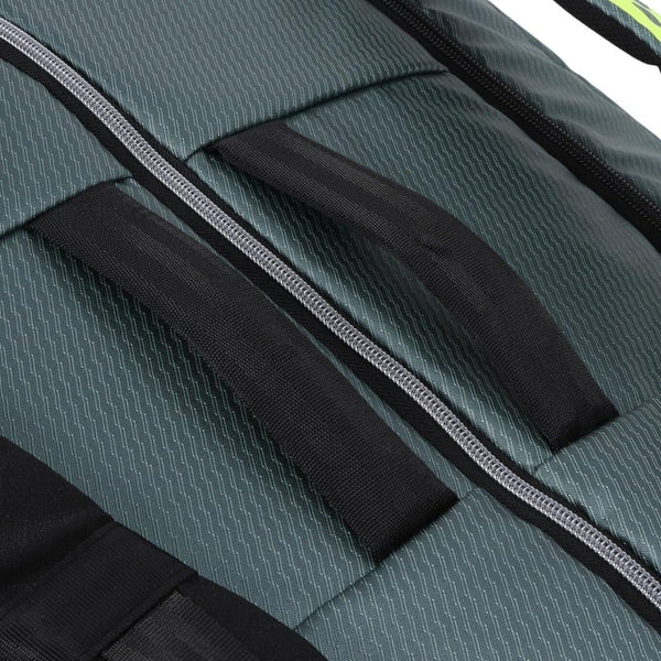 751238-100MY Babolat Pure Aero Racquet Holder x12 Tennis Bag (Metallic Grey/Black/Fluo Yellow)