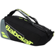751239-100MY  Babolat Pure Aero RH x 6 Tennis Bag (Metallic Grey/Black/Fluo Yellow)