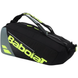751239-100MY  Babolat Pure Aero RH x 6 Tennis Bag (Metallic Grey/Black/Fluo Yellow)