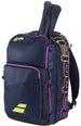 753102 Babolat Pure Aero Rafa Tennis Backpack (Dark Navy/Yellow/Pink)