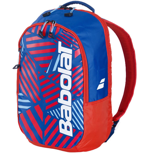 753109-209 Babolat Kids Tennis Backpack (White/Blue/Red)