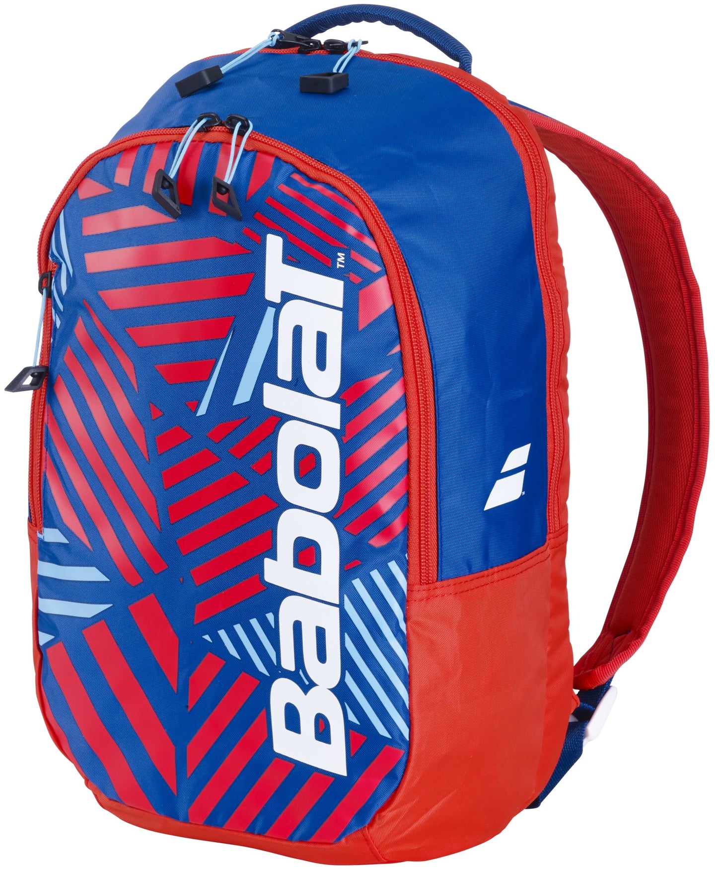 BFly-753109-209-BNDL Babolat B'Fly Junior Tennis Racquet Bundled w Backpack (White/Blue/Red)