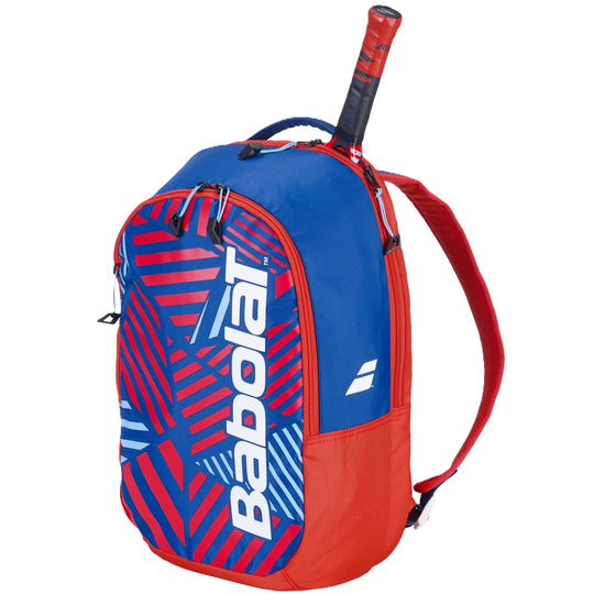 753109-209 Babolat Kids Tennis Backpack (White/Blue/Red)