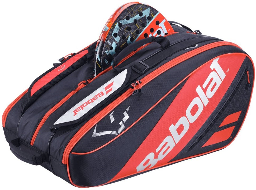 759018-144 Babolat RH Juan Lebron Padel Racket Bag (Black/Red)