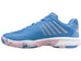 86613-454 K-Swiss Big Kids Hypercourt Express 2 Tennis Shoes (Silver Lake Blue/White/Orchid PInk) - Left