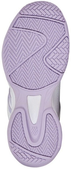 94428-182 K-Swiss Women's Court Express 2 Tennis Shoes (White/Orchid Petal/Neon Blaze)