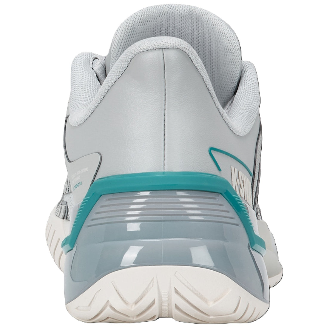K-Swiss Women’s UltraShot 4 Tennis Shoes (Glacier Gray/Balltic/Blanc de Blanc)