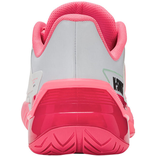 94437-162 K-Swiss Women’s UltraShot 4 Tennis Shoes (White/Neon Pastel Pink/Hot Neon Pink)
