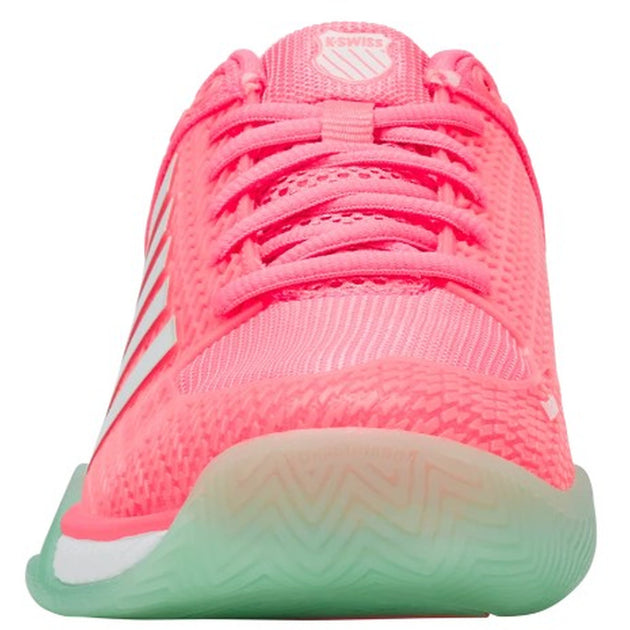 96563-649 K-Swiss Women's Express Light Pickleball Shoes (Neon Pastel Pink/Neon Mint/White)