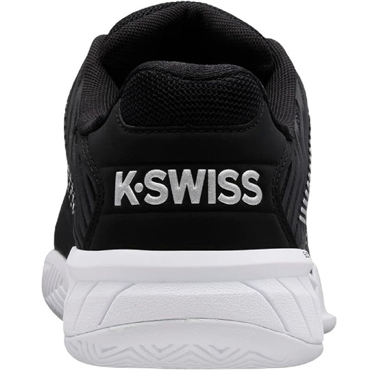 96613-085 K-Swiss Women's Hypercourt Express 2 Tennis Shoes (Black/White/Silver)