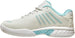 96613-089 K-Swiss Women's Hypercourt Express 2 Tennis Shoes (Vaporous Gray/White/Blue Glow)