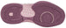 96807-641 K-Swiss Women's Hypercourt Express 2 Wide Tennis Shoes (Pink/Grape Nectar/Orchid Haze)