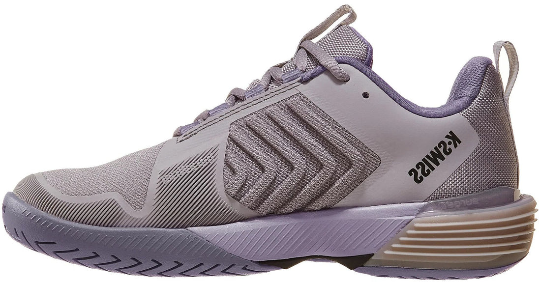 96988-028 K-Swiss Women's Ultrashot 3 Tennis Shoes (Raindrops/Paisley Purple/Moonless Night)