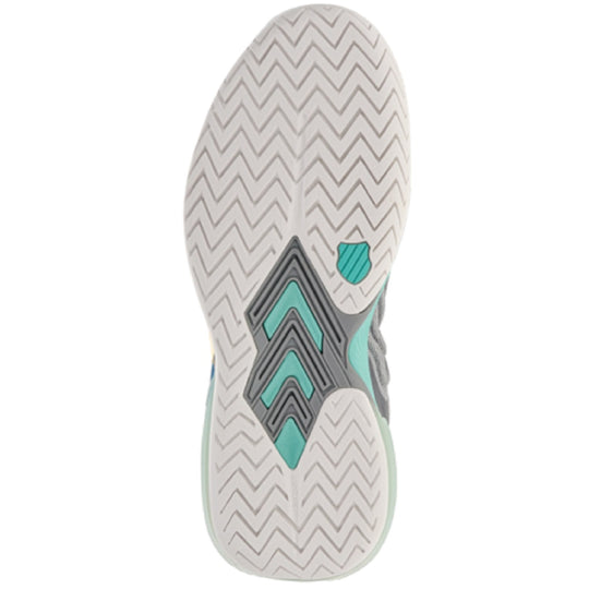 96988-092 K-Swiss Women's Ultrashot 3 Tennis Shoes (Alloy/Brilliant White/Turquoise) - Sole