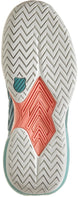 96988-143 K-Swiss Women's Ultrashot 3 Tennis Shoes (Blanc De Blanc/Nile Blue/Desert Flower)