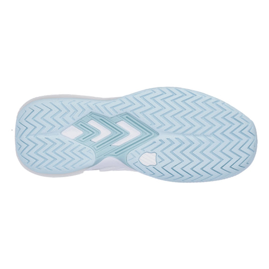 96988-175 K-Swiss Women's Ultrashot 3 Tennis Shoes White-Blue Glow