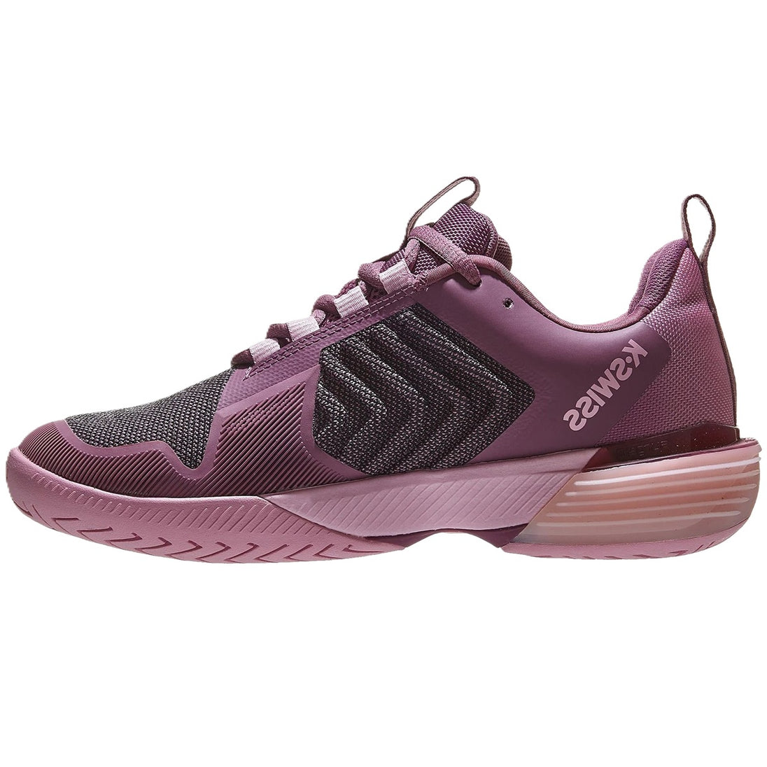 96988-516 K-Swiss Women's Ultrashot 3 Tennis Shoes (Grape Nectar/Cameo Pink)