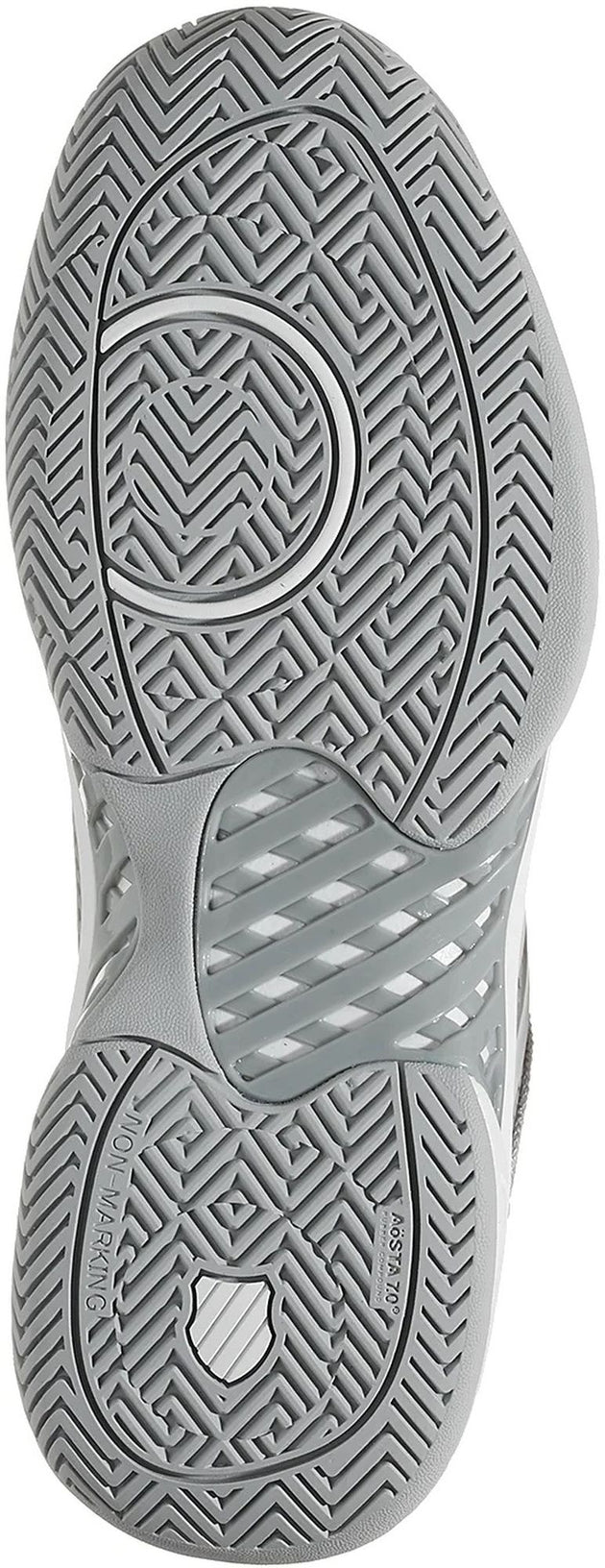 97292-072 K-Swiss Women's Express Light Wide Pickleball Shoes (Highrise/White)
