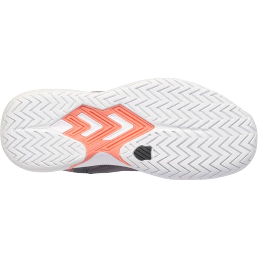 97395-050 K-Swiss Women's Ultrashot Team Tennis Shoes (Steel Gray/Asphalt/Peach Amber)