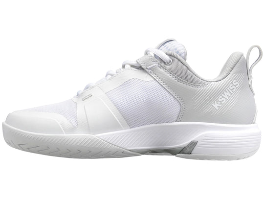97395-914 K-Swiss Men's Ultrashot Team Tennis Shoes (White/Lunarock/Silver) - Left