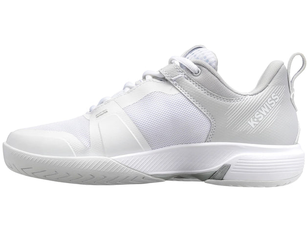 97395-914 K-Swiss Men's Ultrashot Team Tennis Shoes (White/Lunarock/Silver) - Left