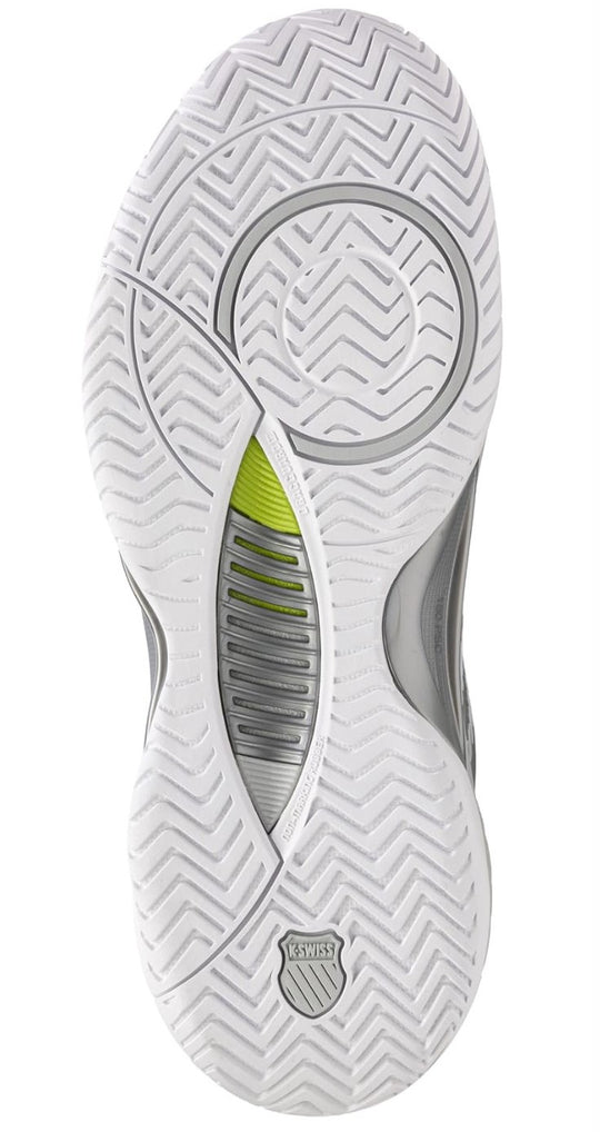 99071-034 K-Swiss Women's Hypercourt Supreme 2 Tennis Shoes (Gray Violet/White/Lime Green)