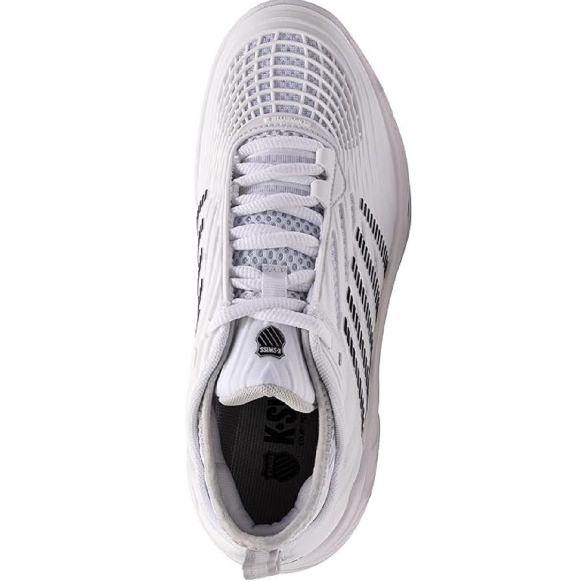 99071-996  K-Swiss Women's Hypercourt Supreme 2 Tennis Shoes (White/Vaporous Blue/Black)
