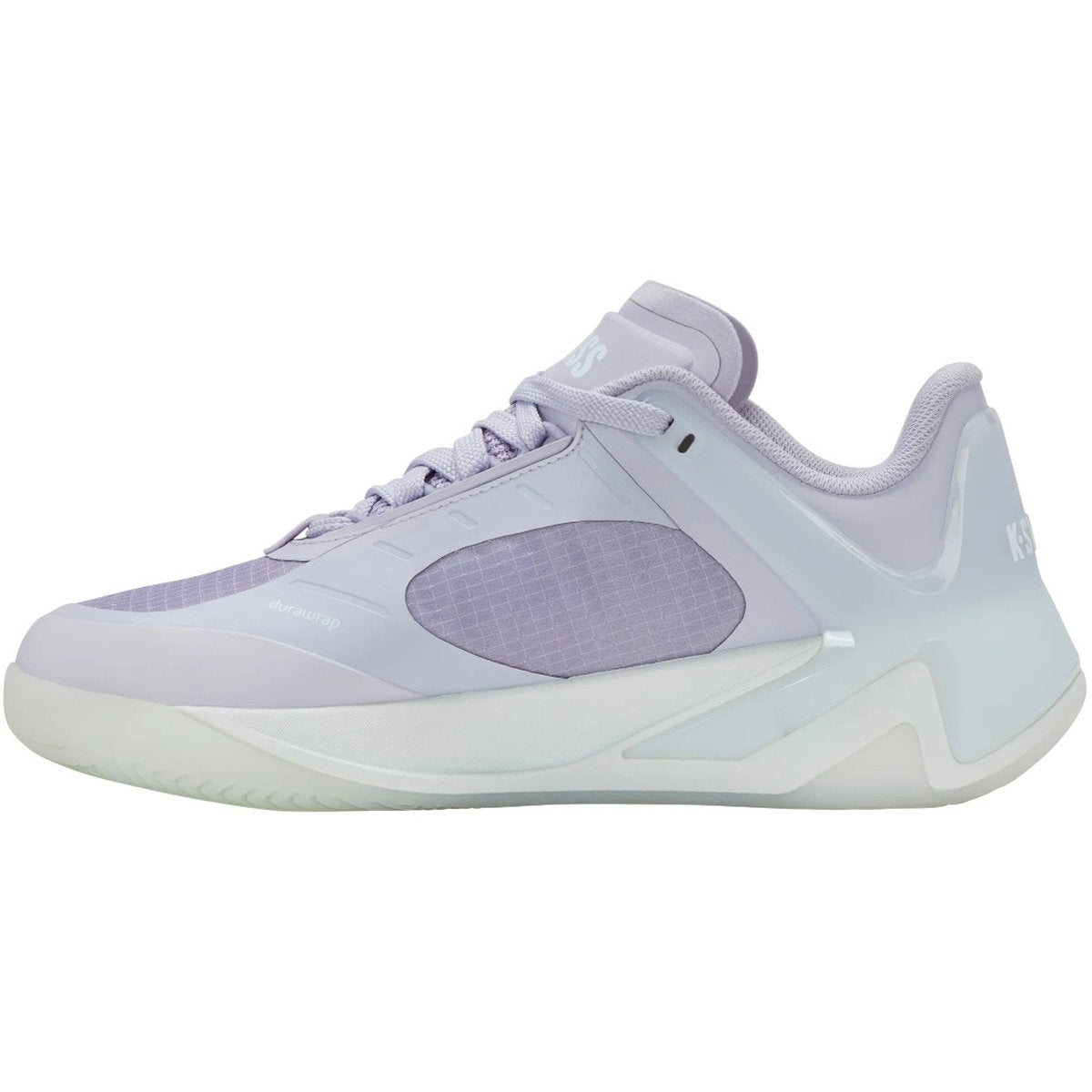 99491-455 K-Swiss Women's K-Frame Pickleball Performance Shoes (Lavender Blue/Bit of Blue/Patina Green)