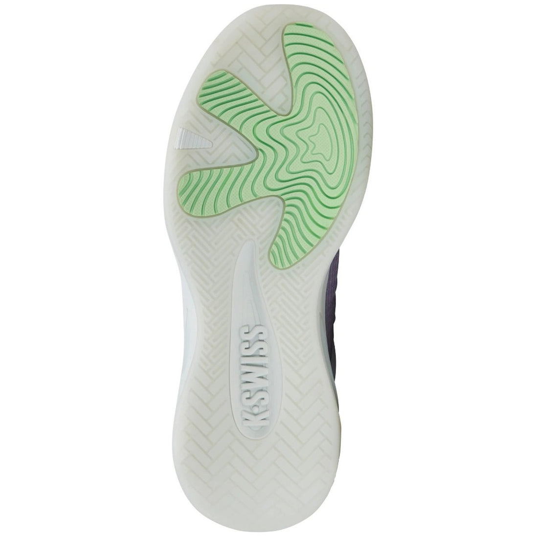 99491-455 K-Swiss Women's K-Frame Pickleball Performance Shoes (Lavender Blue/Bit of Blue/Patina Green)