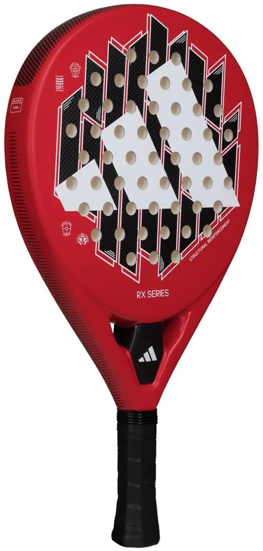 ADRK3CA0U0012F Adidas RX Series Padel Racket (Solar Red)
