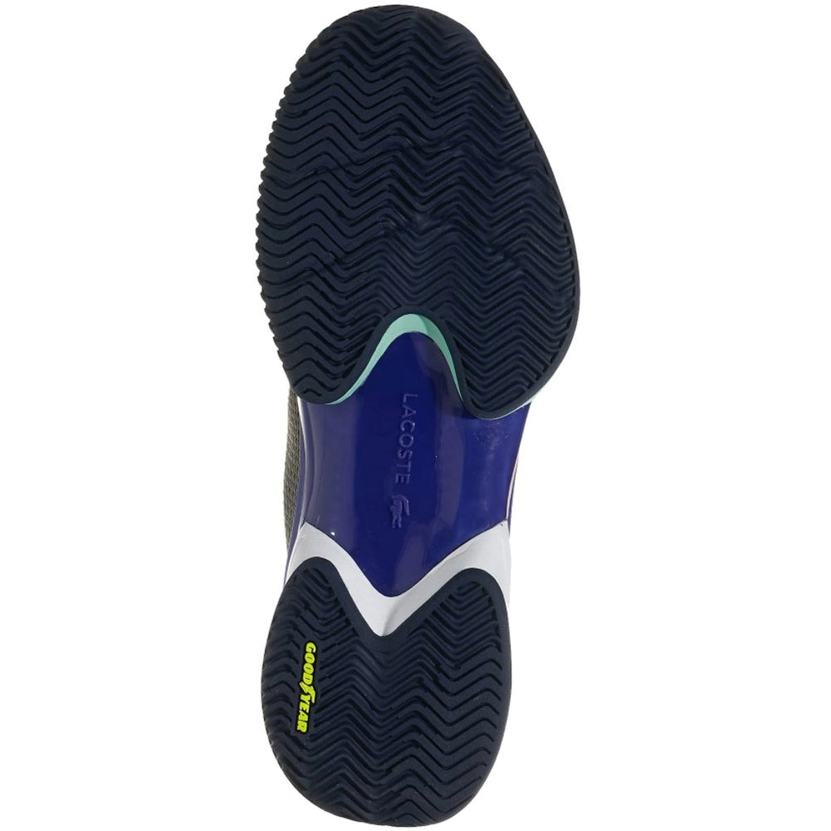 AG-LT Ultra-1T3 Lacoste Men's AG-LT Ultra Tennis Shoes (White/Light Blue)