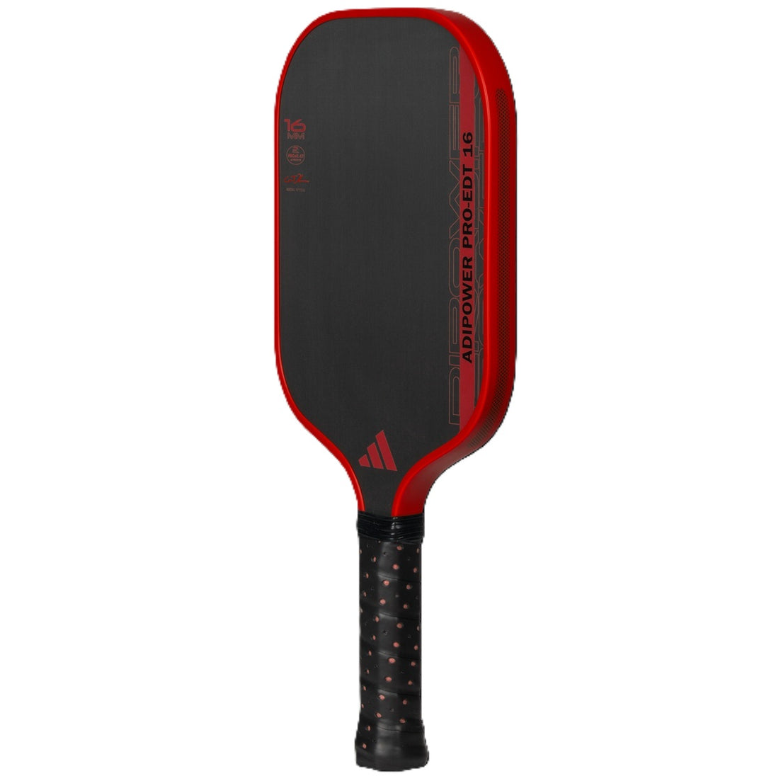 Adidas CJ Klinger Adipower Pro EDT Pickleball Paddle -angle view
