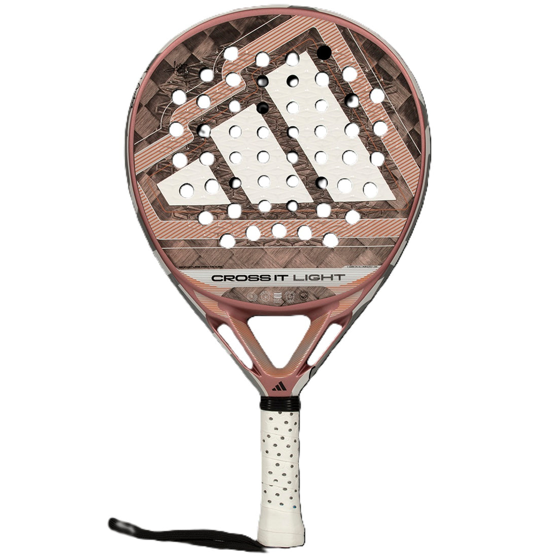 Adidas Cross It Light 3.4 Padel Racket (Pink/Silver)