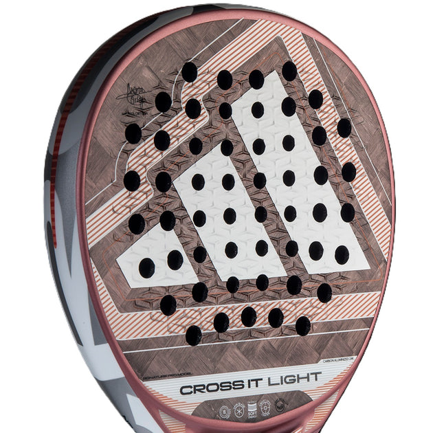Adidas Cross It Light 3.4 Padel Racket (Pink/Silver)