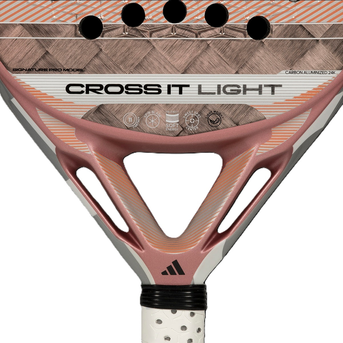Adidas Cross It Light 3.4 Padel Racket (Pink/Silver)