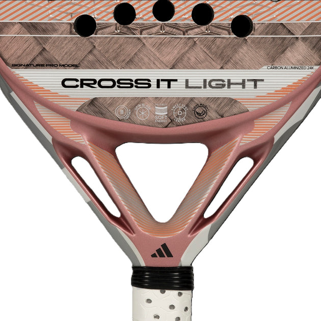 Adidas Cross It Light 3.4 Padel Racket (Pink/Silver)