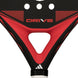 Adidas Drive Padel Racket (Black/Red) - throat view