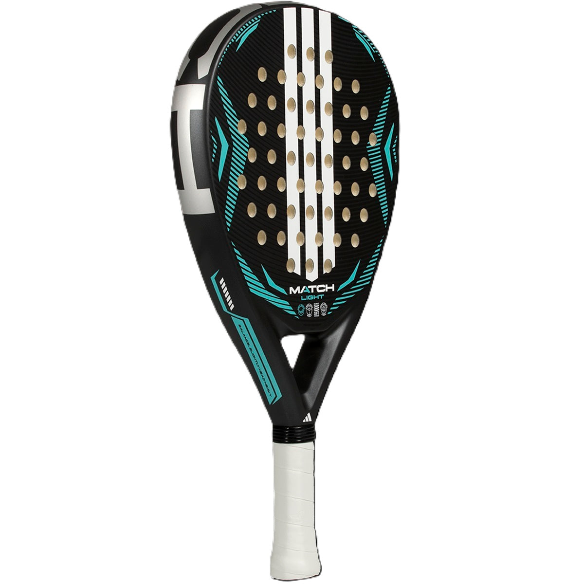 Adidas Match Light Padel Racket - angle left