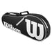 FedererJr-Closeout-WRZ601403 Wilson Roger Federer Junior Tennis Racquet Bundled w a Black/White Advantage II Tennis Bag c
